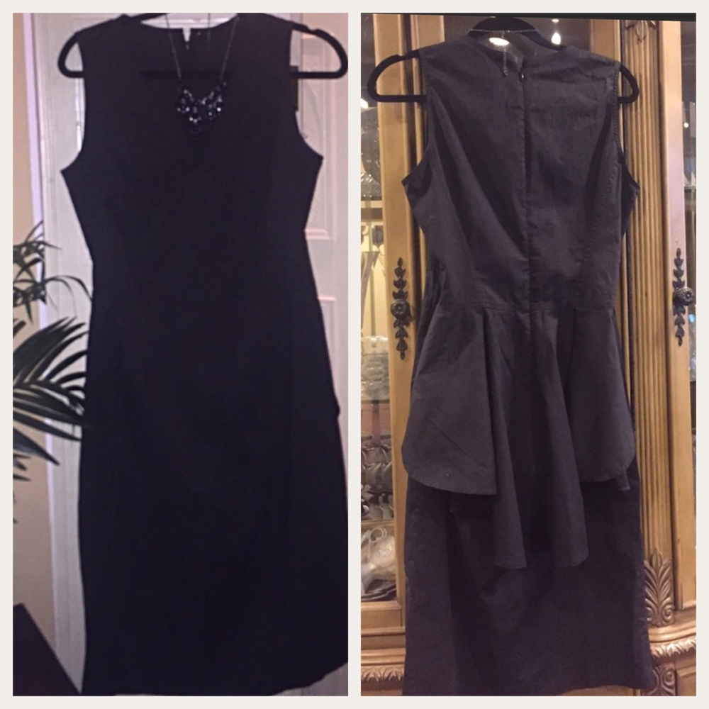 Sexy black dress